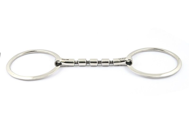 Mors JUMP'IN grands anneaux plats bloqué à rouleaux