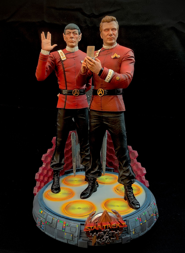 Diorama STAR TREK "la colère de Khan"