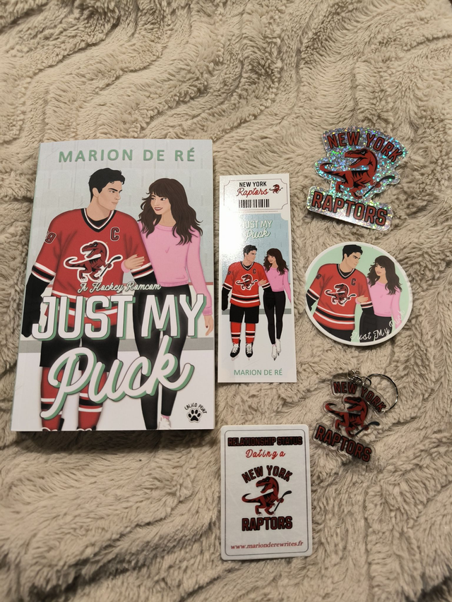 Just My Puck - Signed book + swag pack