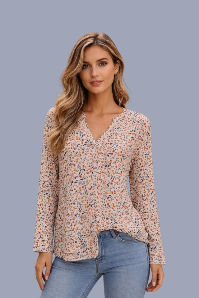 Chemisier manches longues 