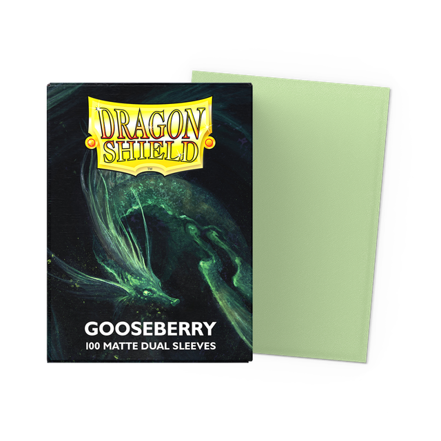 Dragon Shield Dual Matte Sleeves - Gooseberry (100 Sleeves)