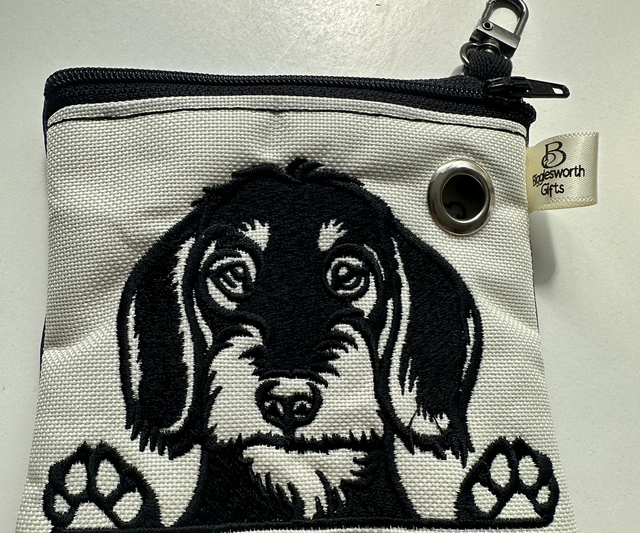 Poo Bag Dispenser - Dachshund Wire