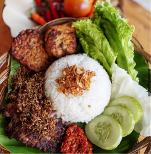 Nasi Empal Penyet
