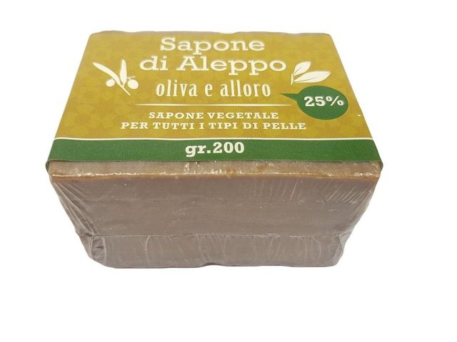 Sapone di Aleppo 25% - Saponetta