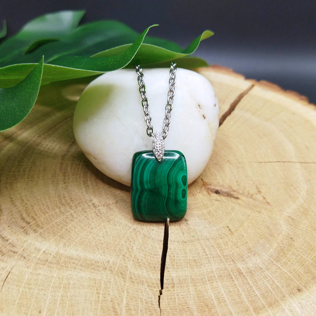 Pendentif Malachite