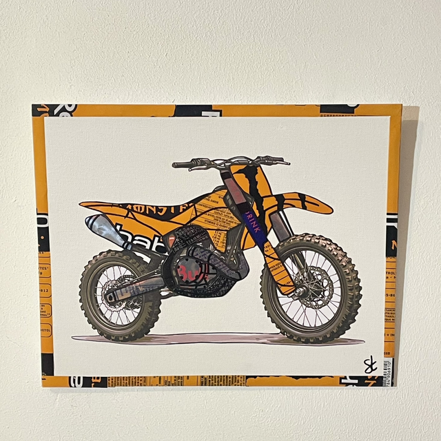 Tableau Motocross style KTM