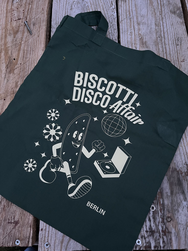 Limited edition: Biscotti Disco Affair Totebag