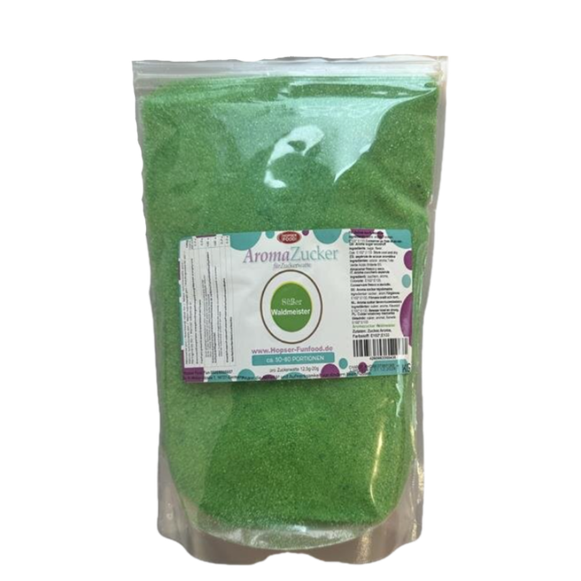 1kg Zuckerwatte - Aromazucker Waldmeister