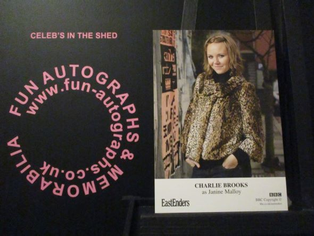 Charlie Brooks (Janine Malloy) Original EastEnders Cast Card
