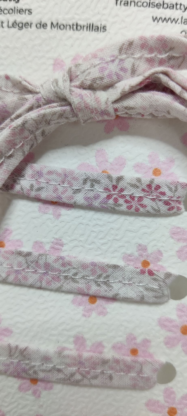 Lacets Parterre rose poudré