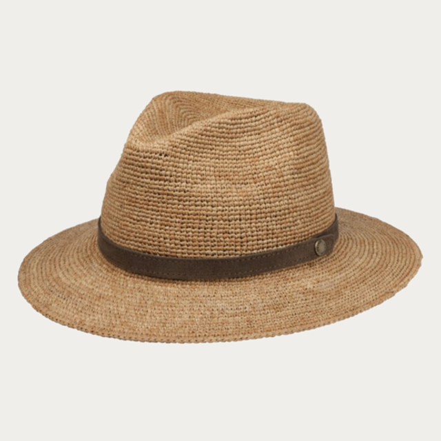 Stetson Traveller Raffia Crochet Rollable 