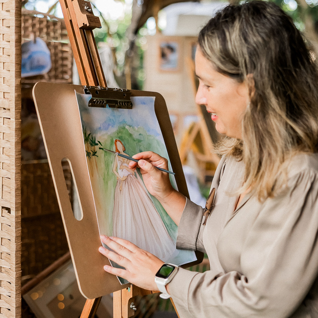 Tableau des mariés, encadrés