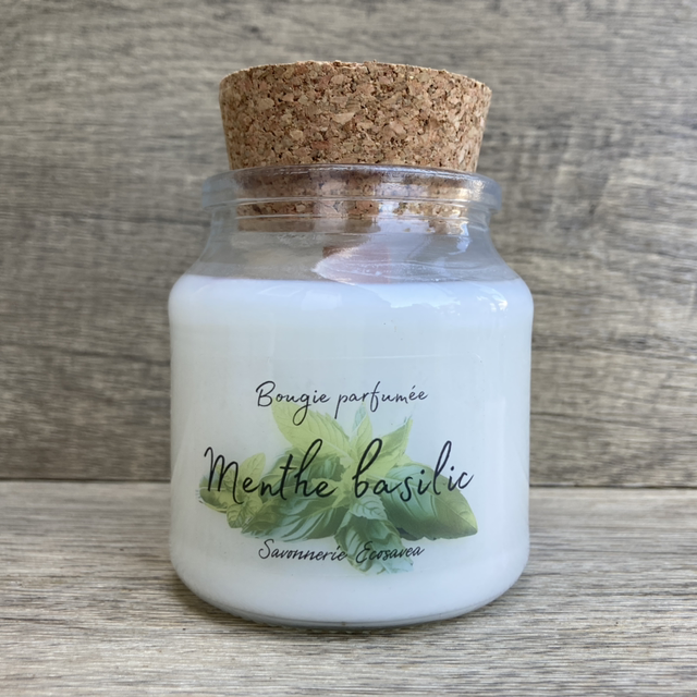 Bougie Menthe Basilic