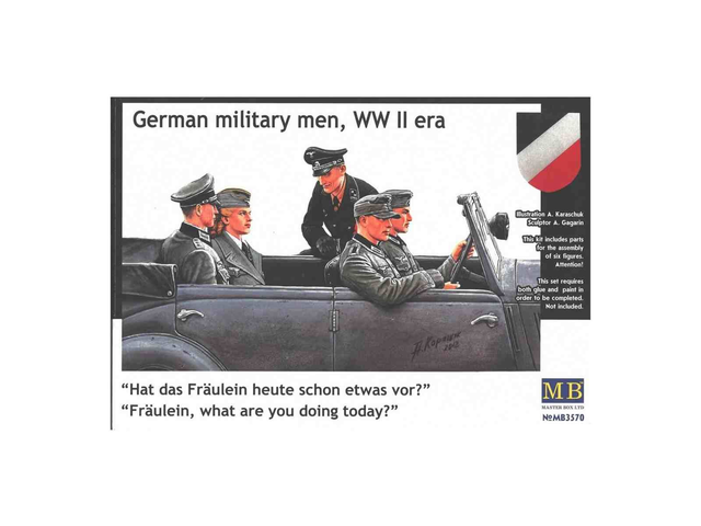 Fräulein, what are you doing today? - masterbox 3570 1/35
