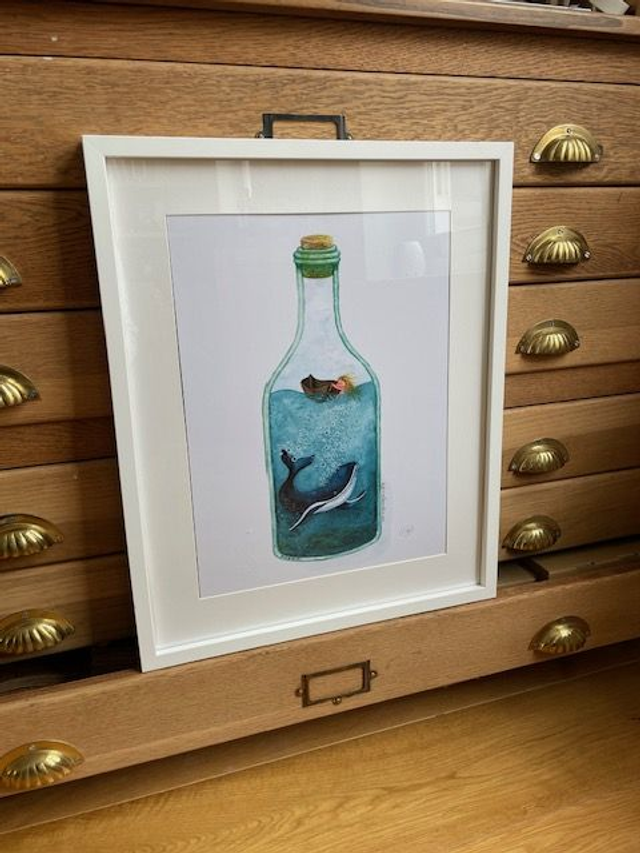 Ocean- Framed Artwork - STOP Cafe