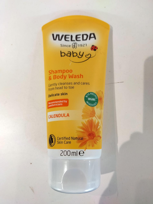 Calendula Shampoo and Body Wash 200ml  86316