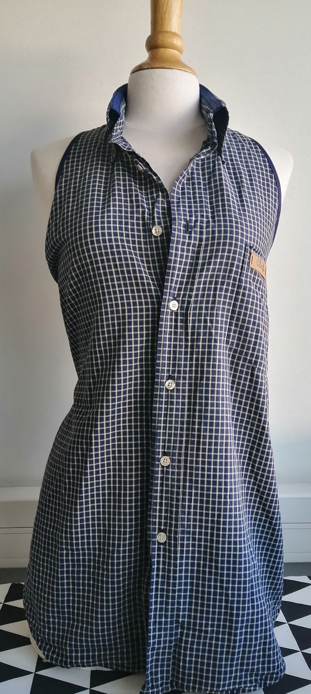 Tablier petit carreaux