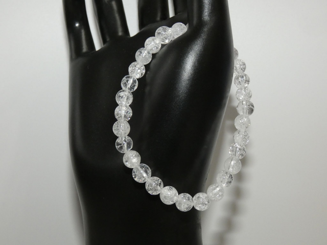 6mm Cristal de roche crack A