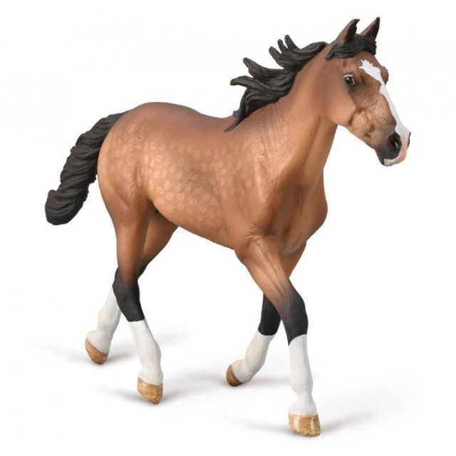 Collecta 80004 Étalon Standardbred Pacer Bai - Figurine Échelle 1:20 