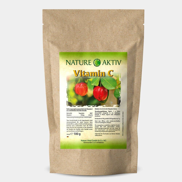 Nature Aktiv Vitamin C Pulver 100g