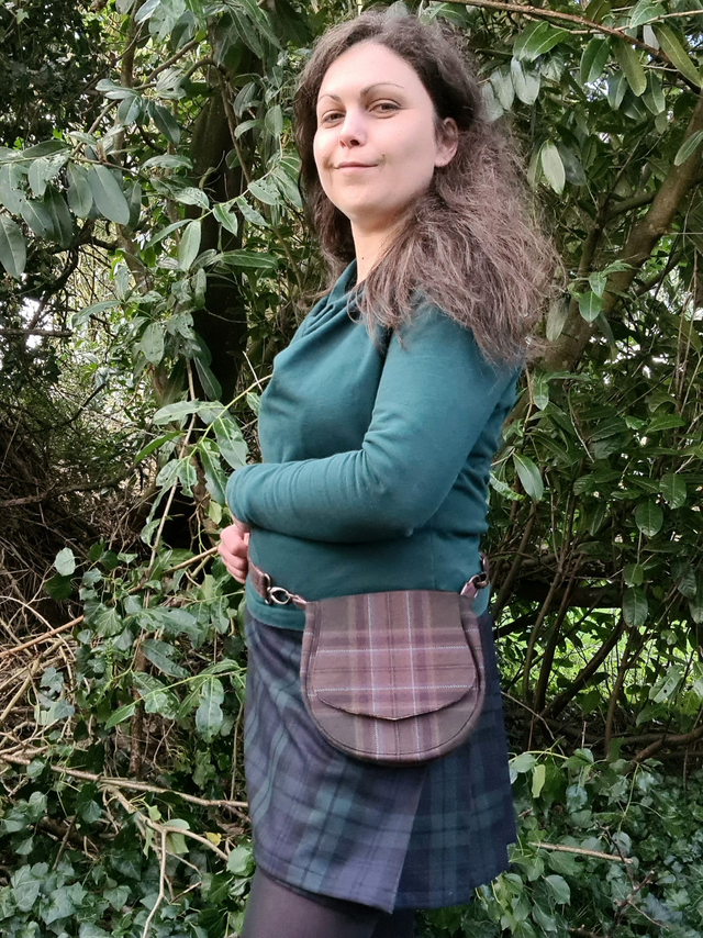 Besace sporran Kintyre Bramble