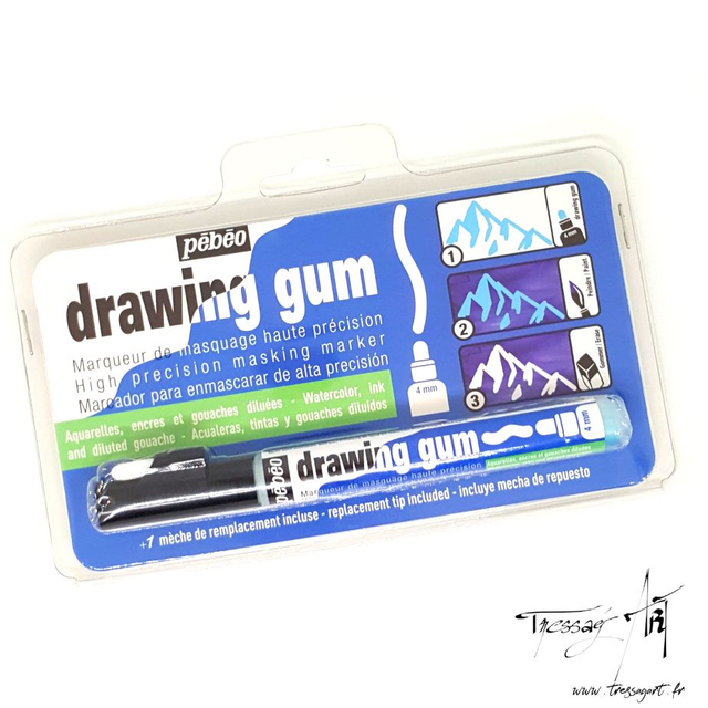 PEBEO - DRAWING GUM MARQUEUR 4 mm - PB002000