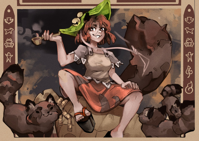 Illustration Mamizou