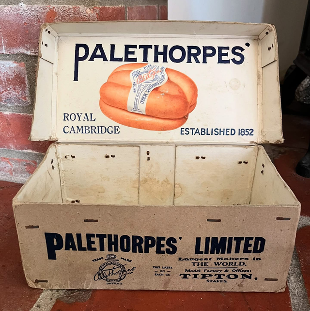 Palethorpes Sausages Retail Carriage/ Display Box 