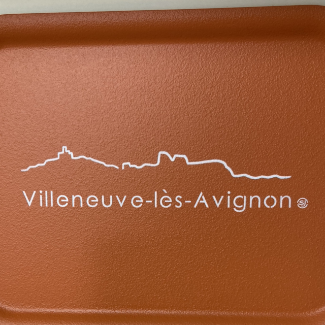 Plateau petit modèle : Line VLA, abricot