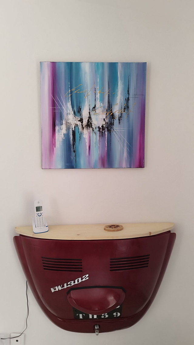 tableau abstrait – art contemporain moderne – Toile création unique signée