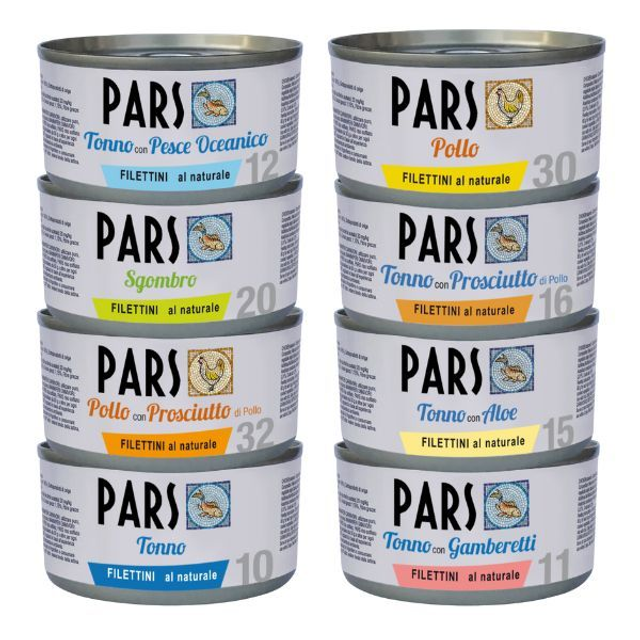 PARS - Filettini al naturale per Cani e Gatti 85g