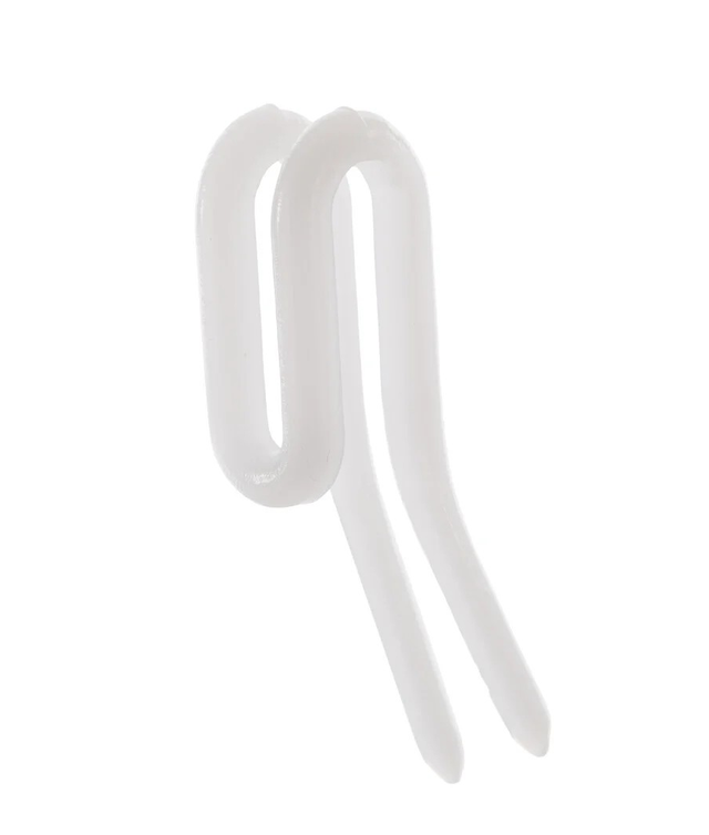 Huismerk: Duplo gordijnhaken per 10