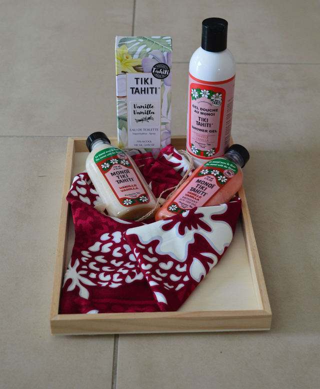 Coffret Saint Valentin au monoï - parfum vanille - à partir de 20 €