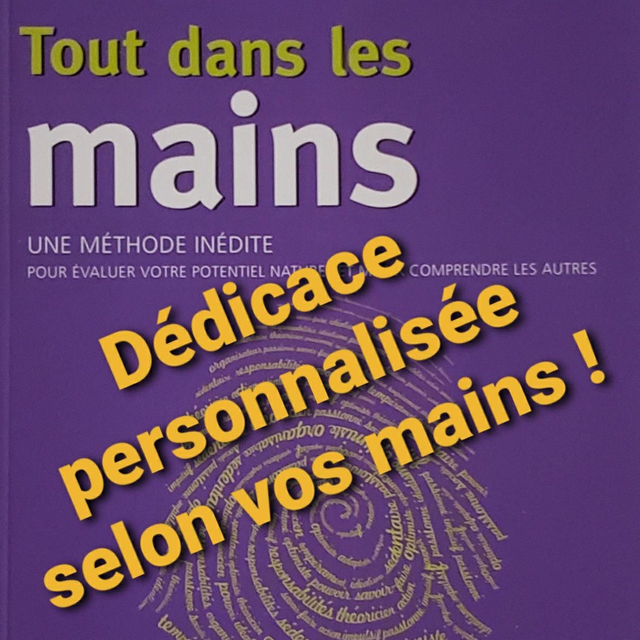 4. LES MAINS avec dédicace personnalisée