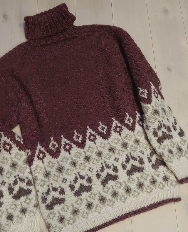Suaq - Col 06 (Dusty Rose Hillesvåg Wool Mix) - Wool & Pattern - Linka Neumann