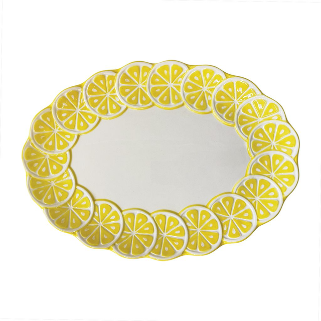Plat ovale CITRUS