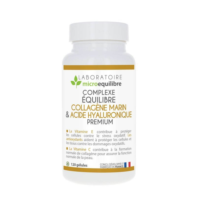 ÉQUILIBRE COLLAGÈNE MARIN &amp; ACIDE HYALURONIQUE