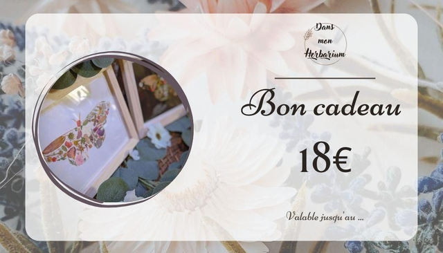 Carte cadeau physique