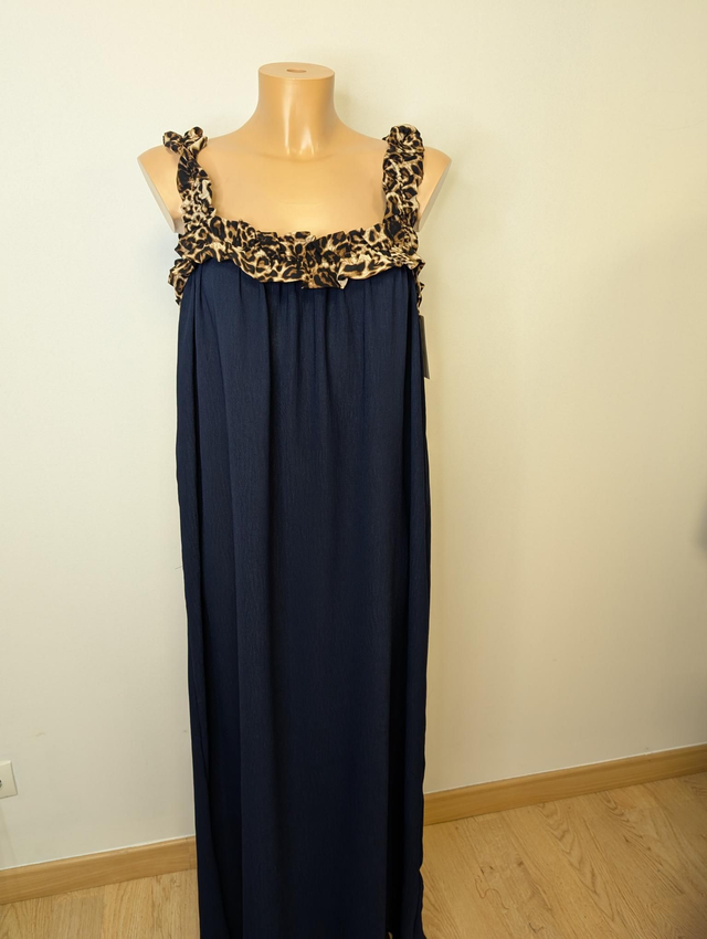 Robe agathe marine TU44/50