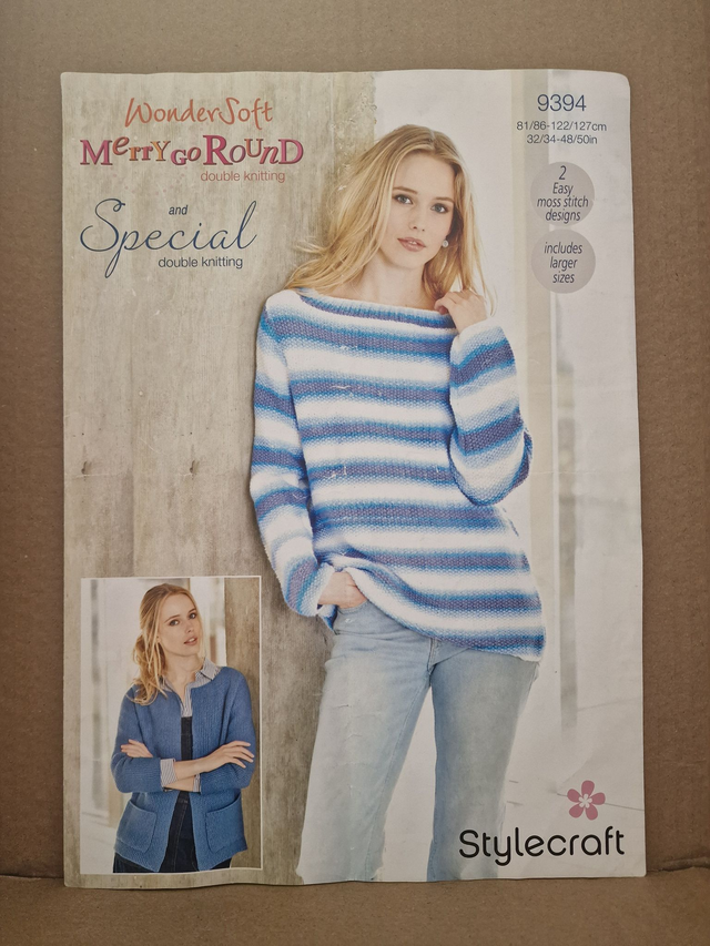 Stylecraft Knitting Patterns 9394