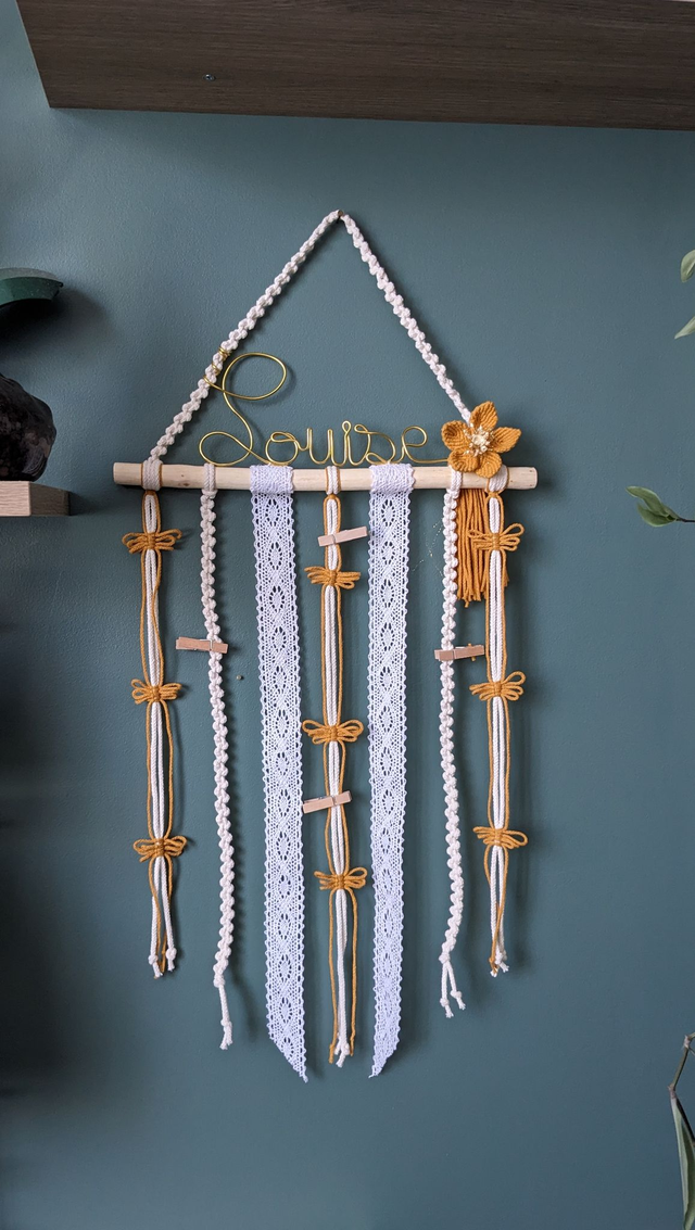 Porte barrettes personnalisable 