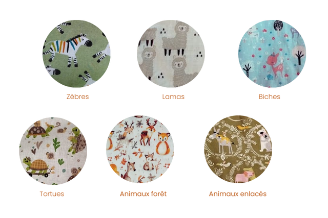 Serviette de cantine - Collection 2025