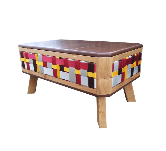 Woven Table, Table basse / coffre 