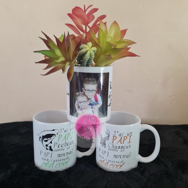 Tasse imprimé avec photo - Cadeau personnalisé