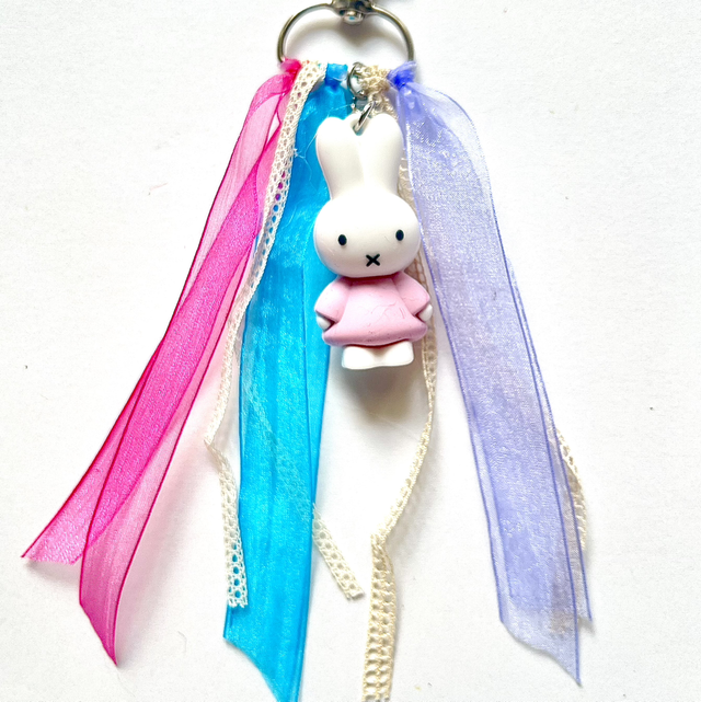 BS11- Bijoux de Sac ruban Miffy