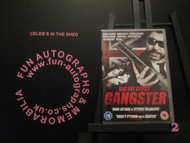 Eddie Webber - 'Big Fat Gypsy Gangster' Authentic Autographed Dvd Cover (2)