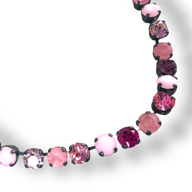 Collier DEVA KLASSIK BIG Pink Rose Alabaster
