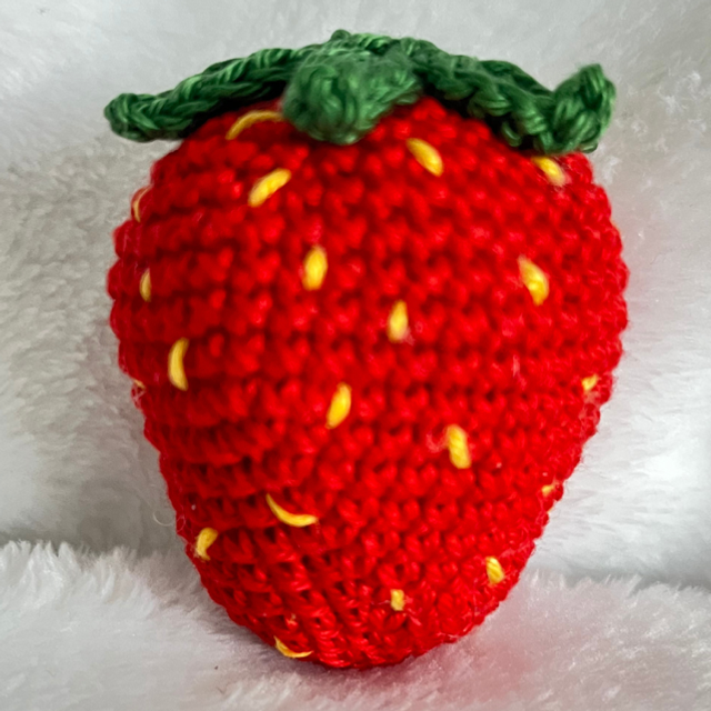 Fiche technique Crochet Amigurumi *La Fraise*