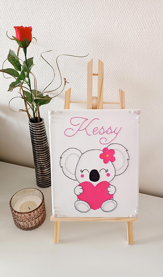 Toile personnalisée Koala