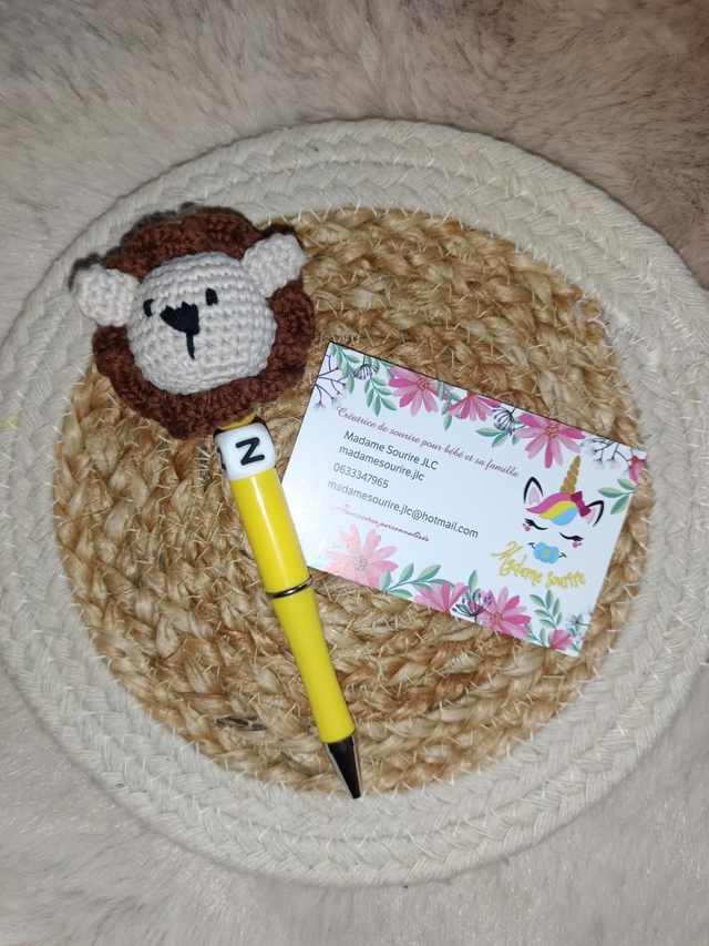 Stylo avec recharge Crochet
